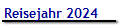 Reisejahr 2024